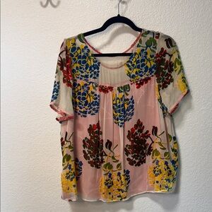 Maeve Multicolor Floral Blouse